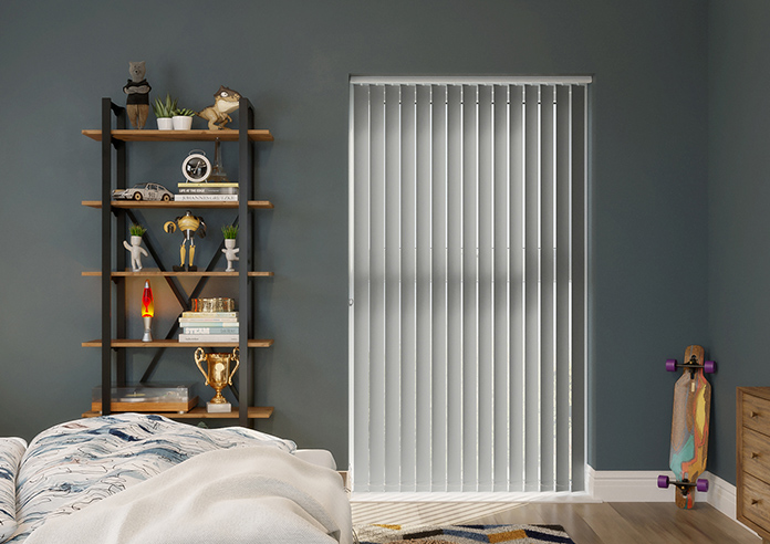 Roma, Grey Nickel - Vertical Blind - Image 3